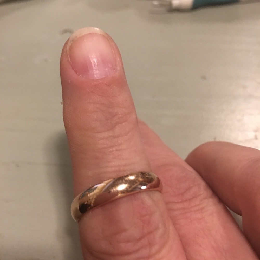 Rose gold plated